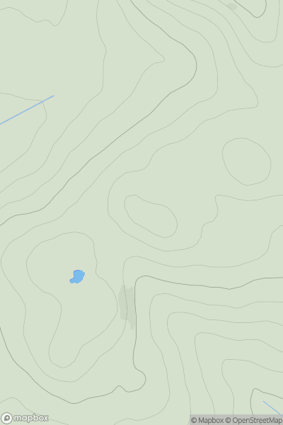 Thumbnail image for Long Hill [Ayr to the River Clyde] showing contour plot for surrounding peak
